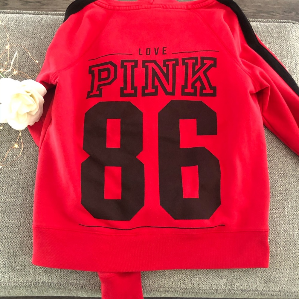 Red Pink sweatshirt Size M